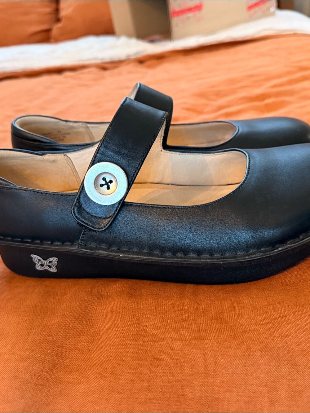 Alegria Paloma Black Nappa Mary Jane - Picture 5 of 5